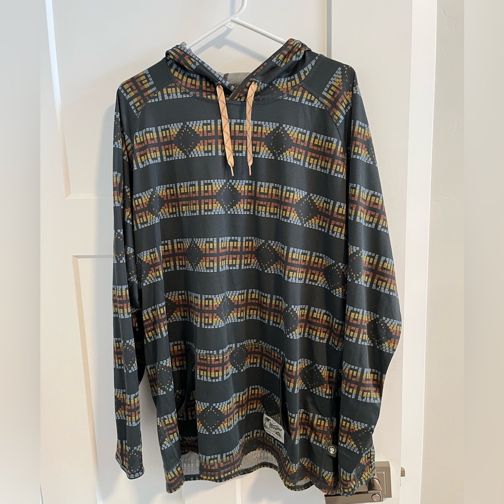 Men’s Howler Bros long sleeve, hooded lightweight shirt